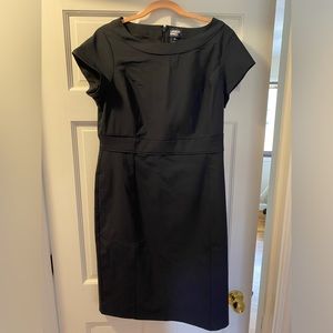 Lands' End Women's Piped Sheath Dress, Color True Navy,  MWT